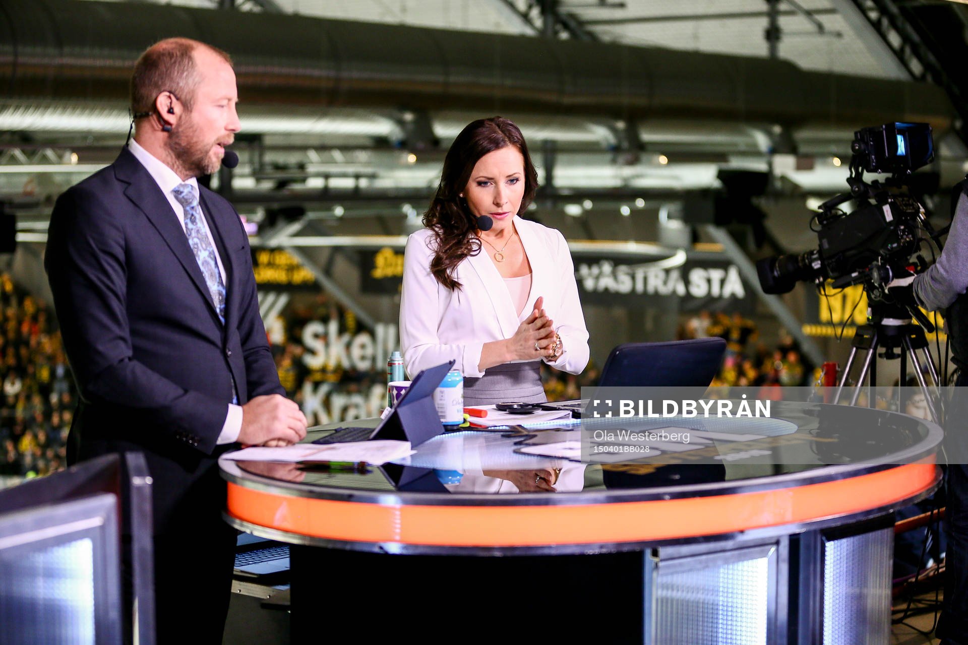 Cmores Petter Rönnqvist och Camilla Nordlund