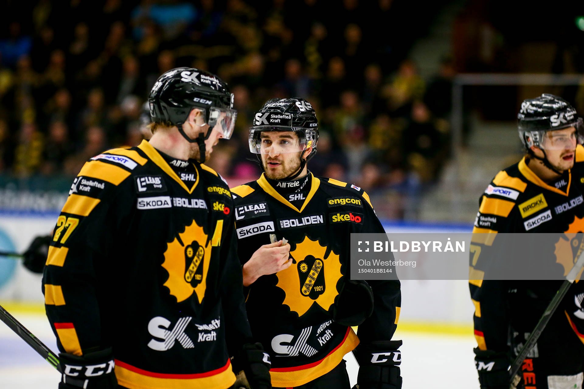 Skellefteås Martin Lundberg och Andrew Calof