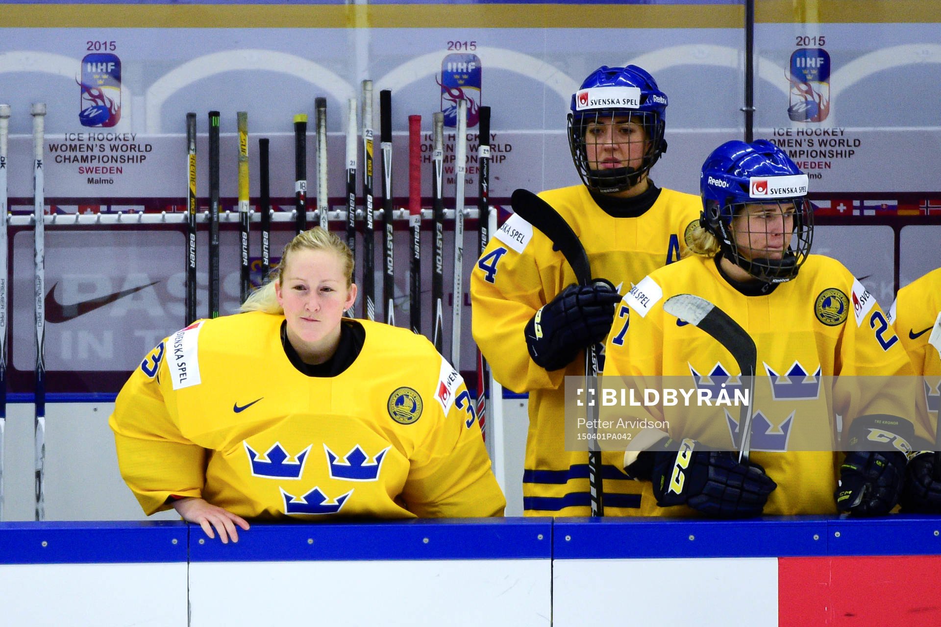 Sveriges målvakt Kim Martin Hasson  i kvartsfinalen