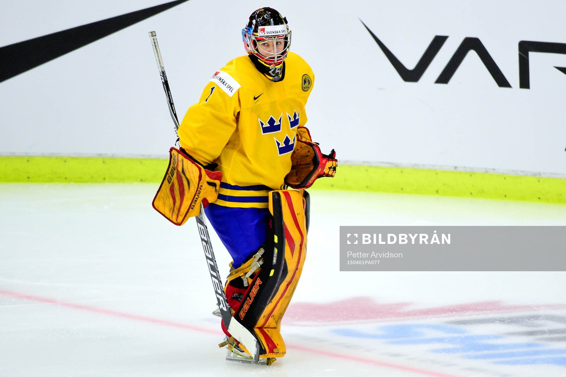 Sveriges målvakt Sara Grahn deppar