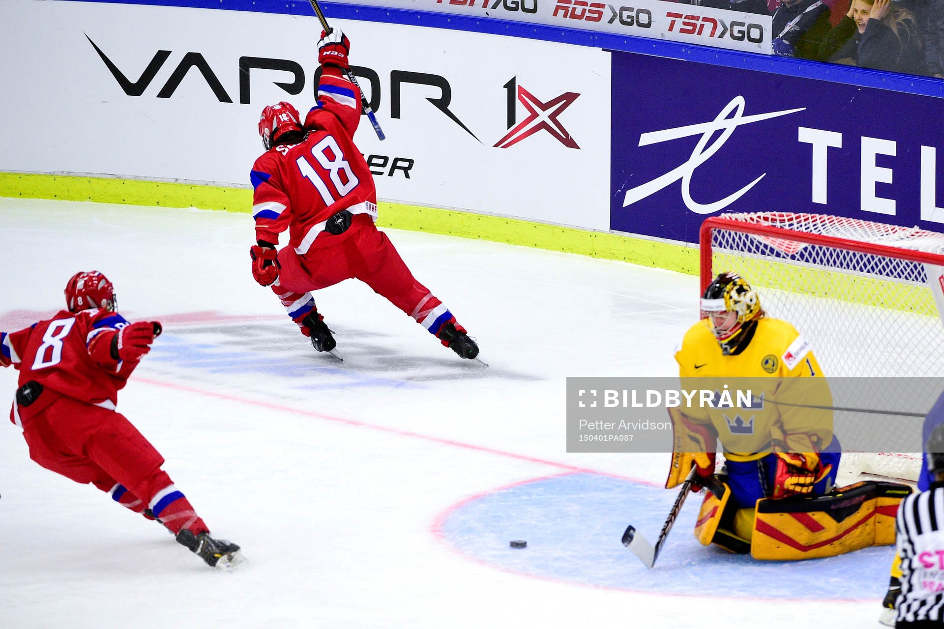 Rysslands Olga Sosina  firar