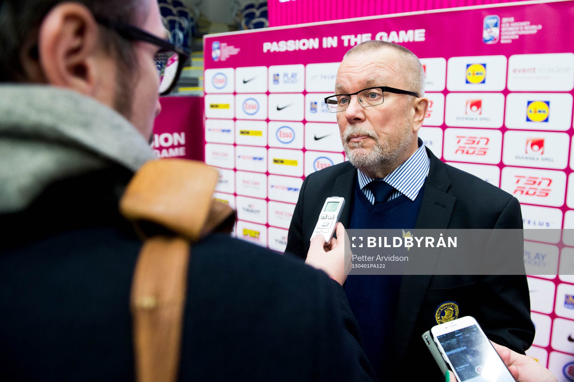 Sveriges förbundskapten Leif Boork