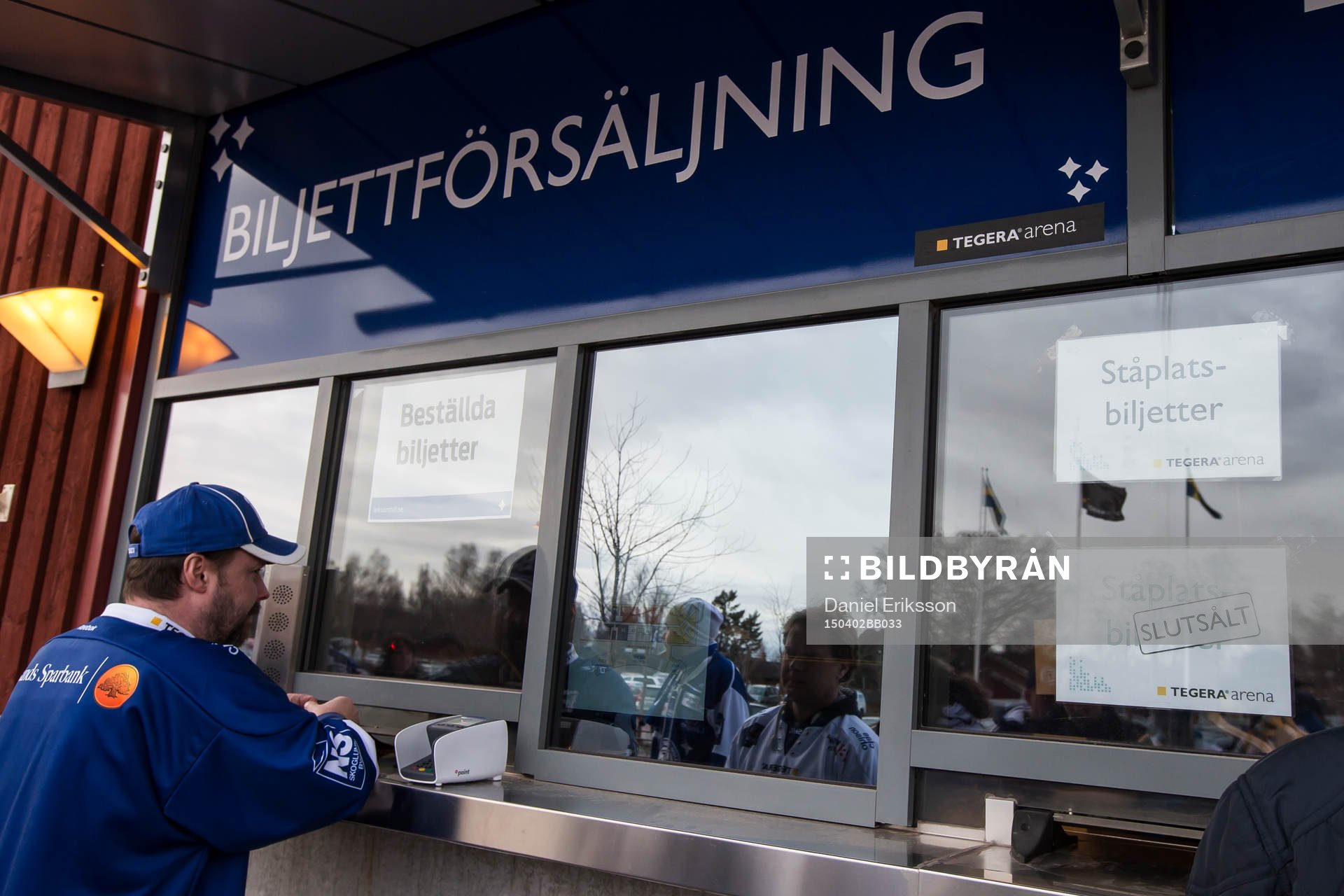 Slutsålt till ishockeymatchen i kvalet till SHL mellan