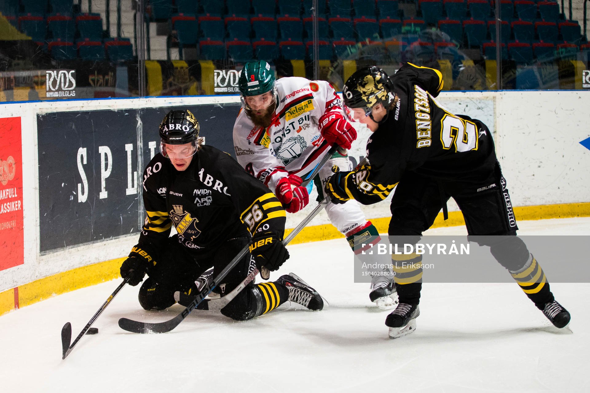 s Dennis Nordström (v) och Christopher Bengtsson (h) i