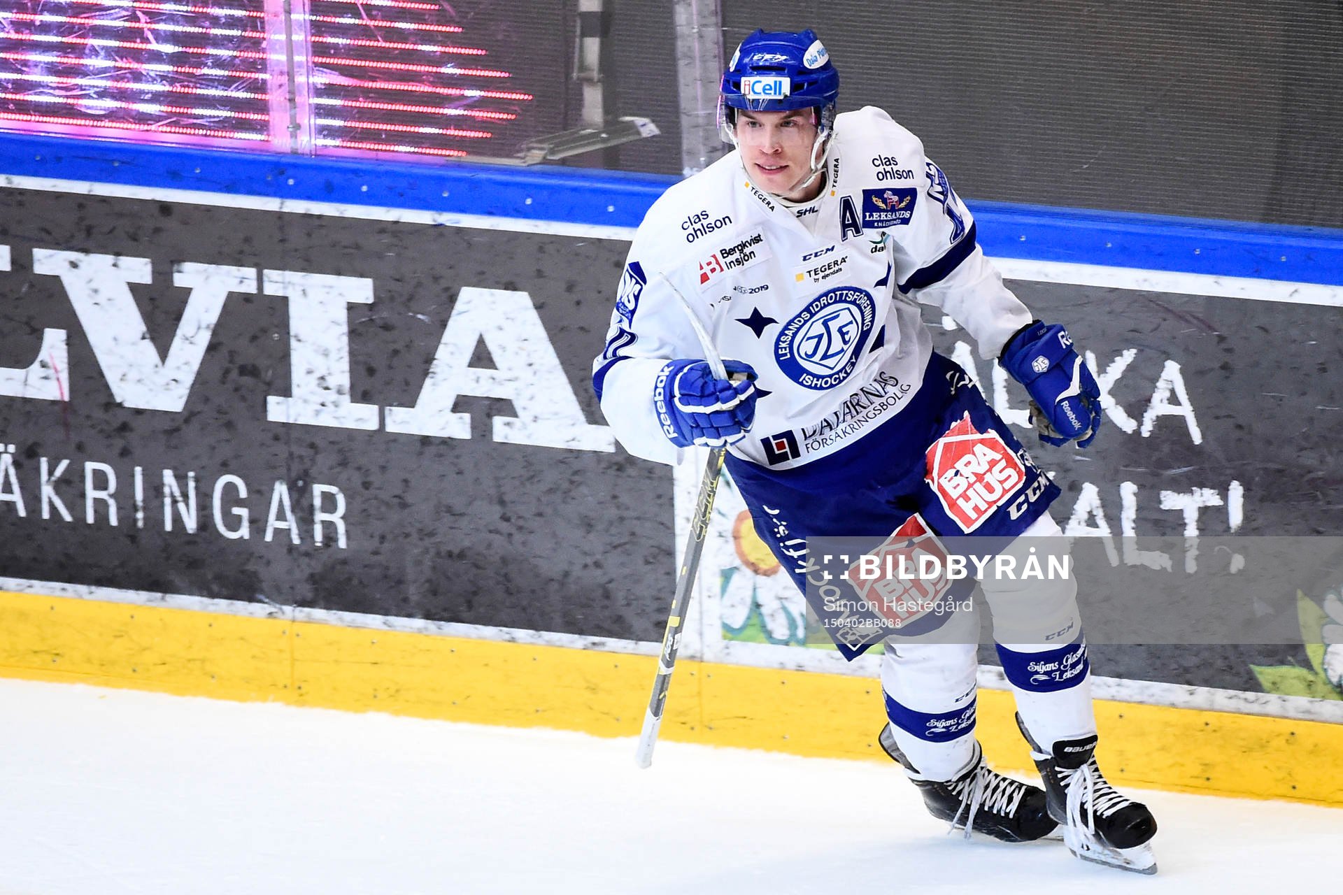 Leksands Tomi Sallinen jublar