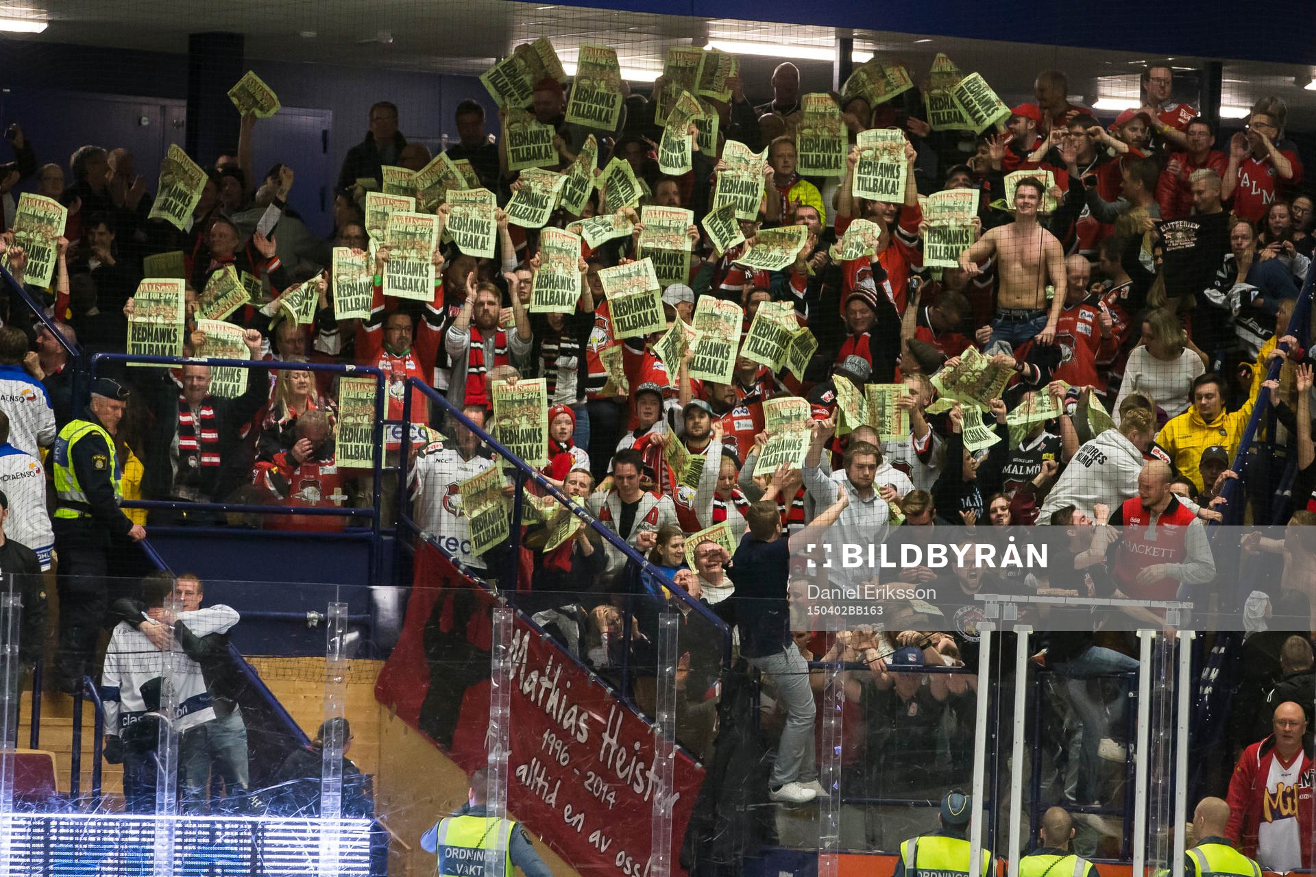 Malmö fans jublar