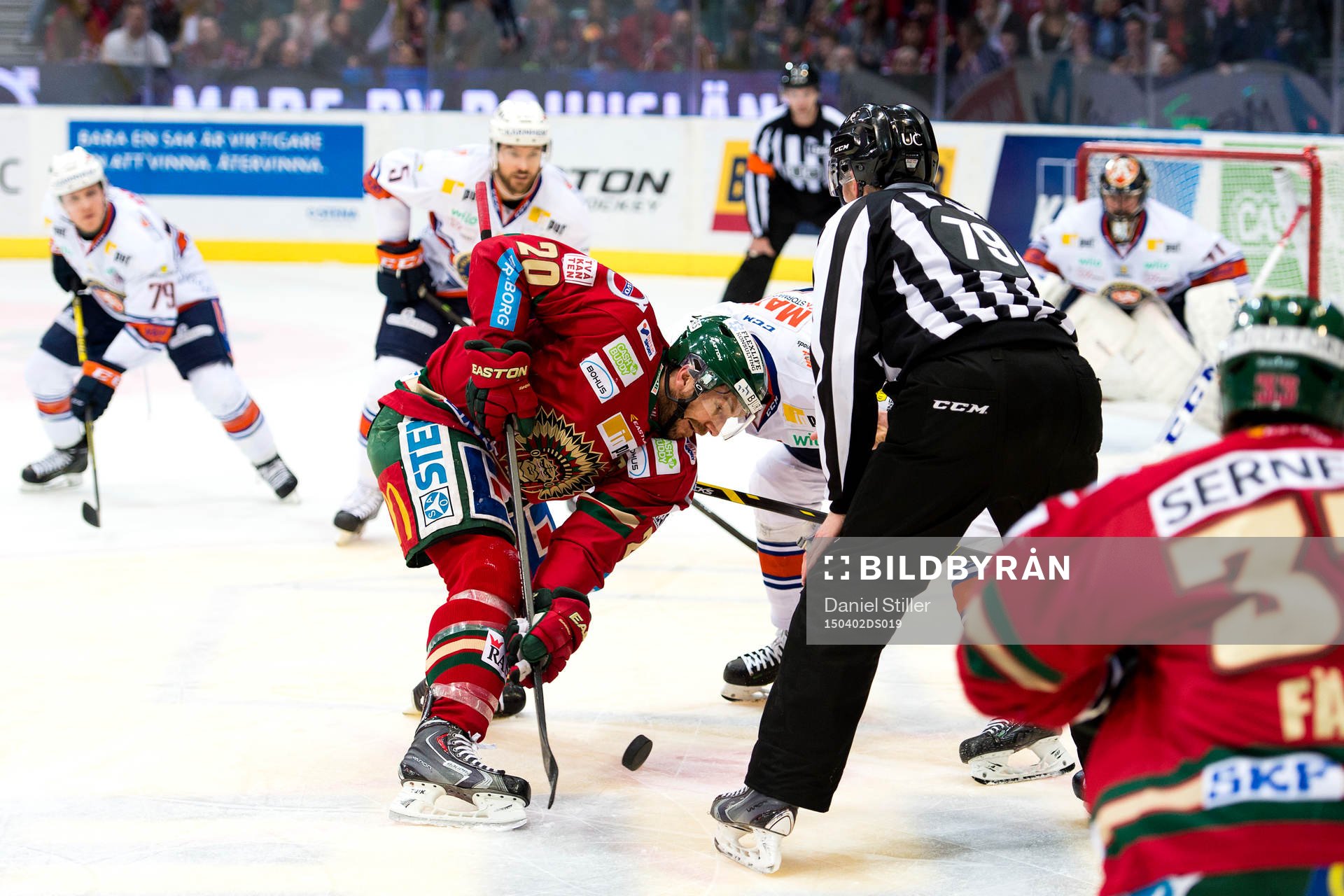 Frölundas Joel Lundqvist tekar