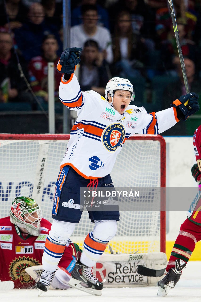 Växjös Rhett Rakhshani jublar