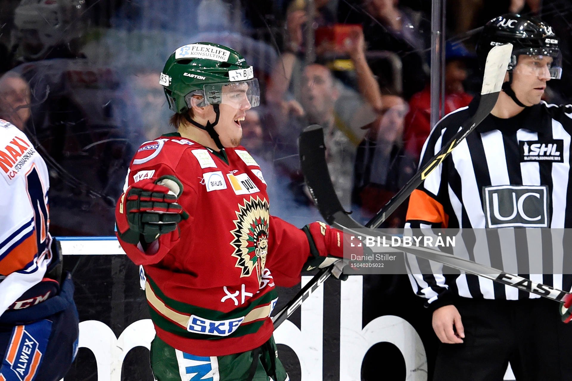 Frölundas Andreas Johnson firar