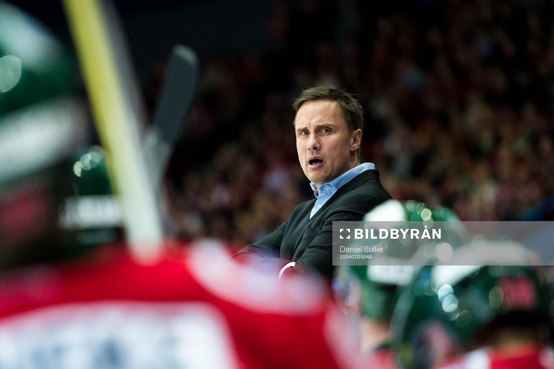 Frölundas tränare Roger Rönnberg