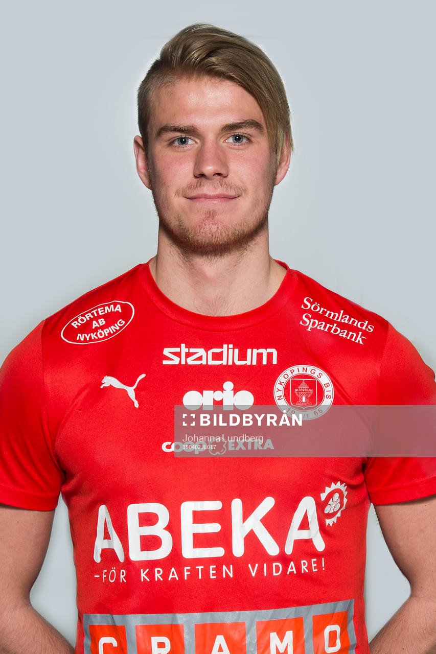 Nyköpings Alexander Lind poserar för ett porträtt den 2 april 2015 i Nyköping.