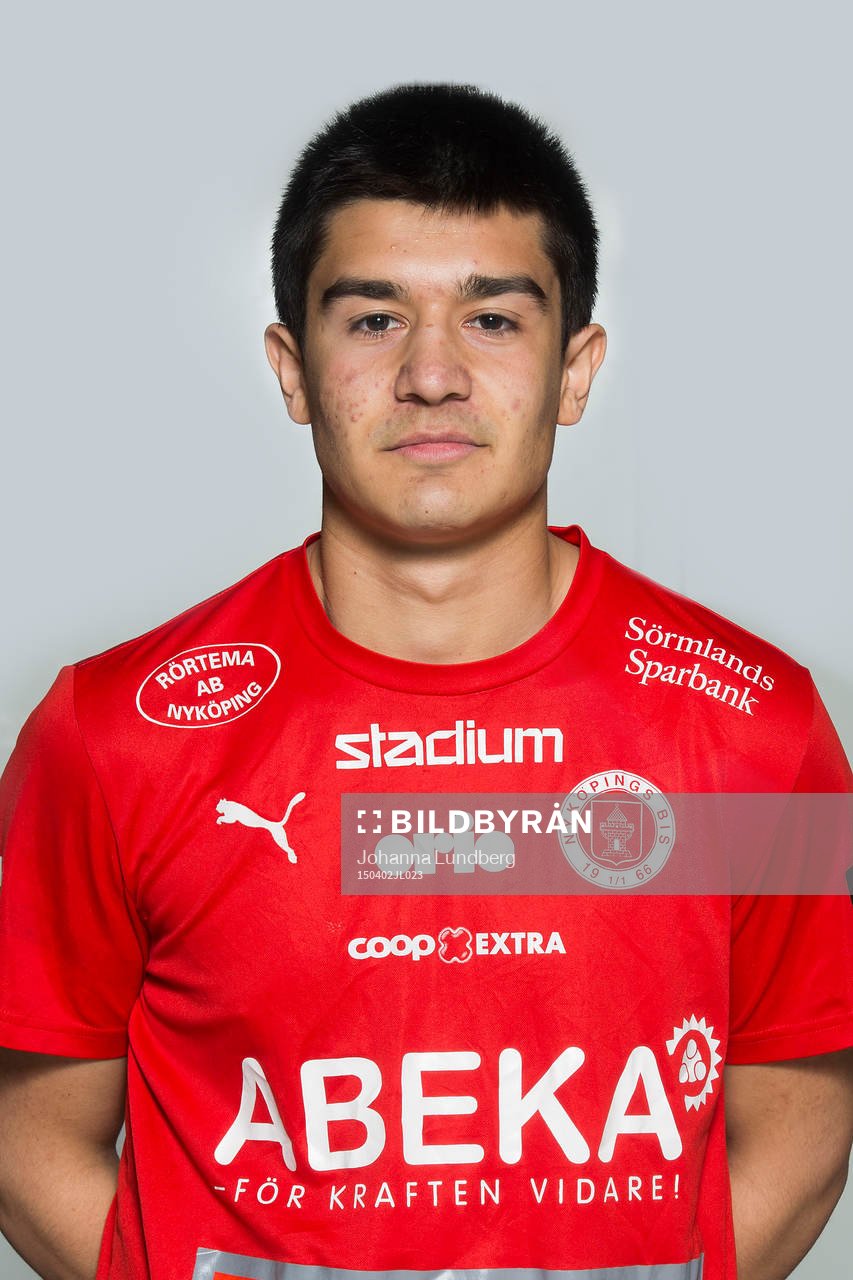 Nyköpings Alen Ahmetovic poserar för ett porträtt den 2 april 2015 i Nyköping.