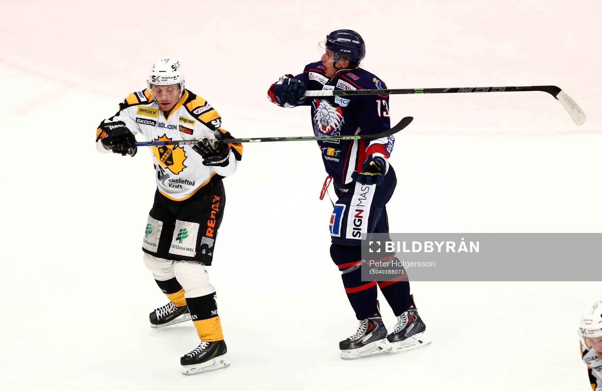 Efter hakning av Linköpings Jakub Vrana