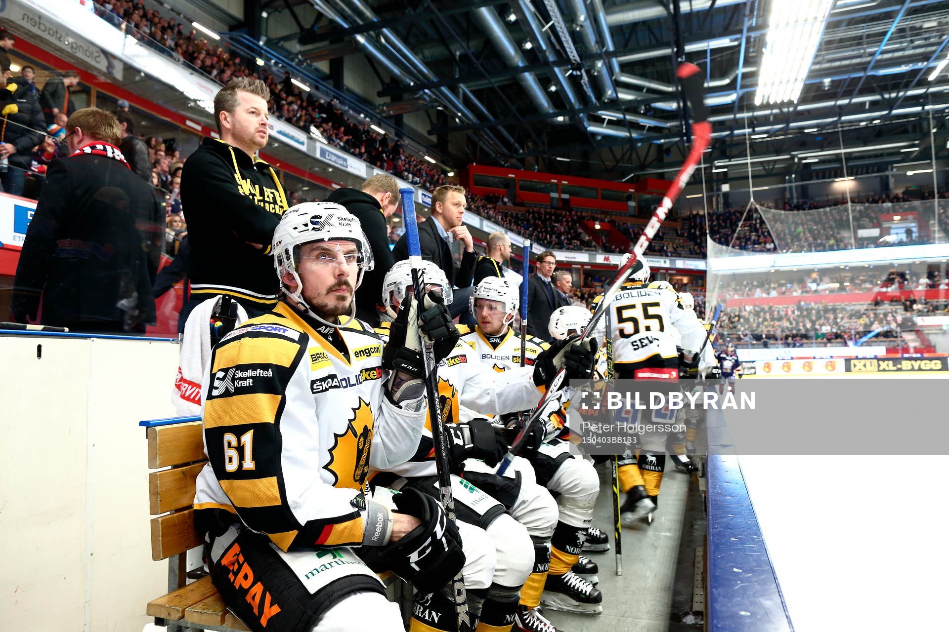 Skellefteås bås med Fredrik Lindgren