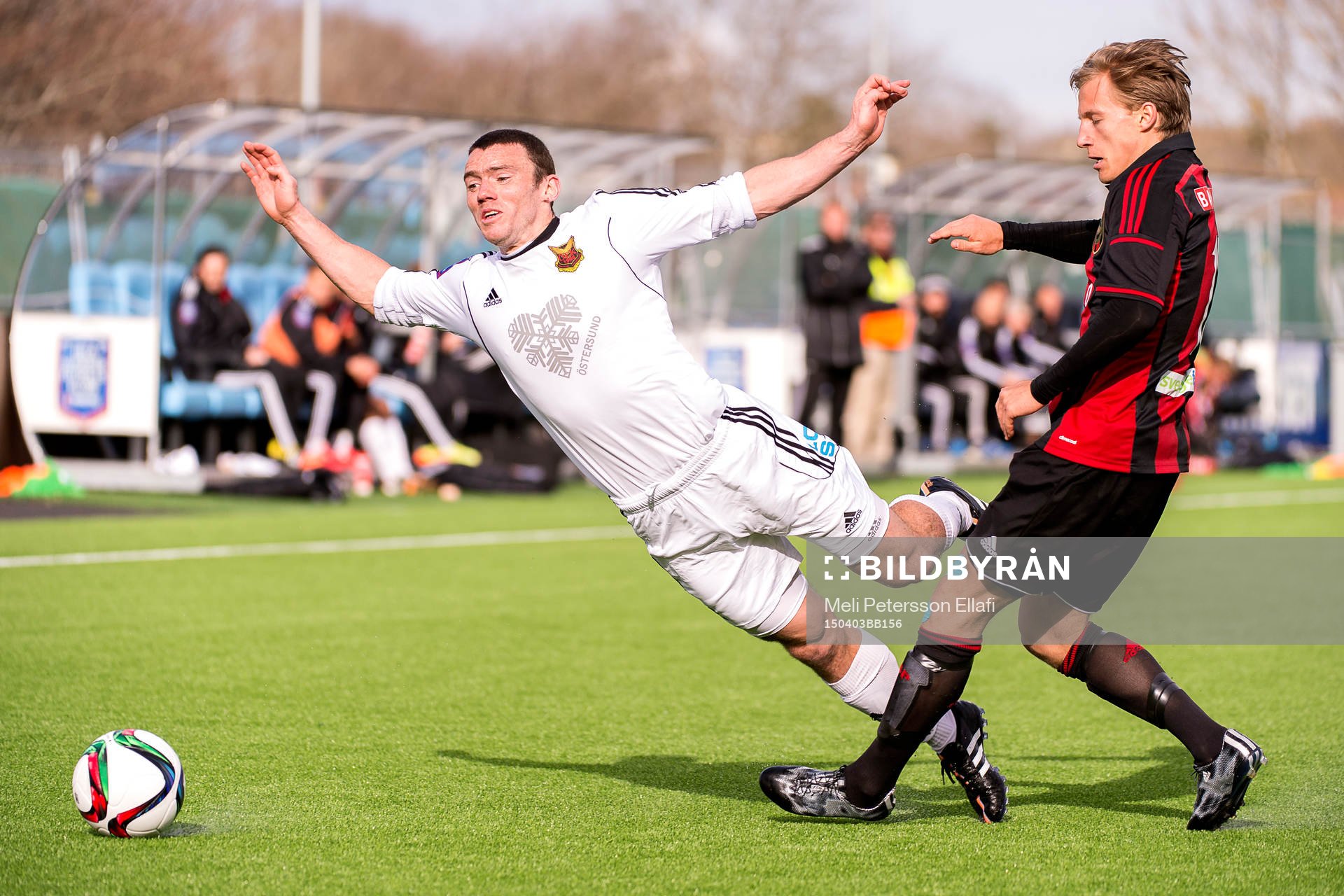 Östersunds James Sinclair och Brommapojkarnas Daniel