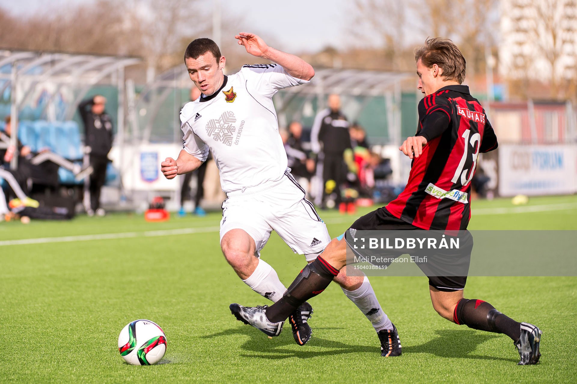 Östersunds James Sinclair och Brommapojkarnas Daniel