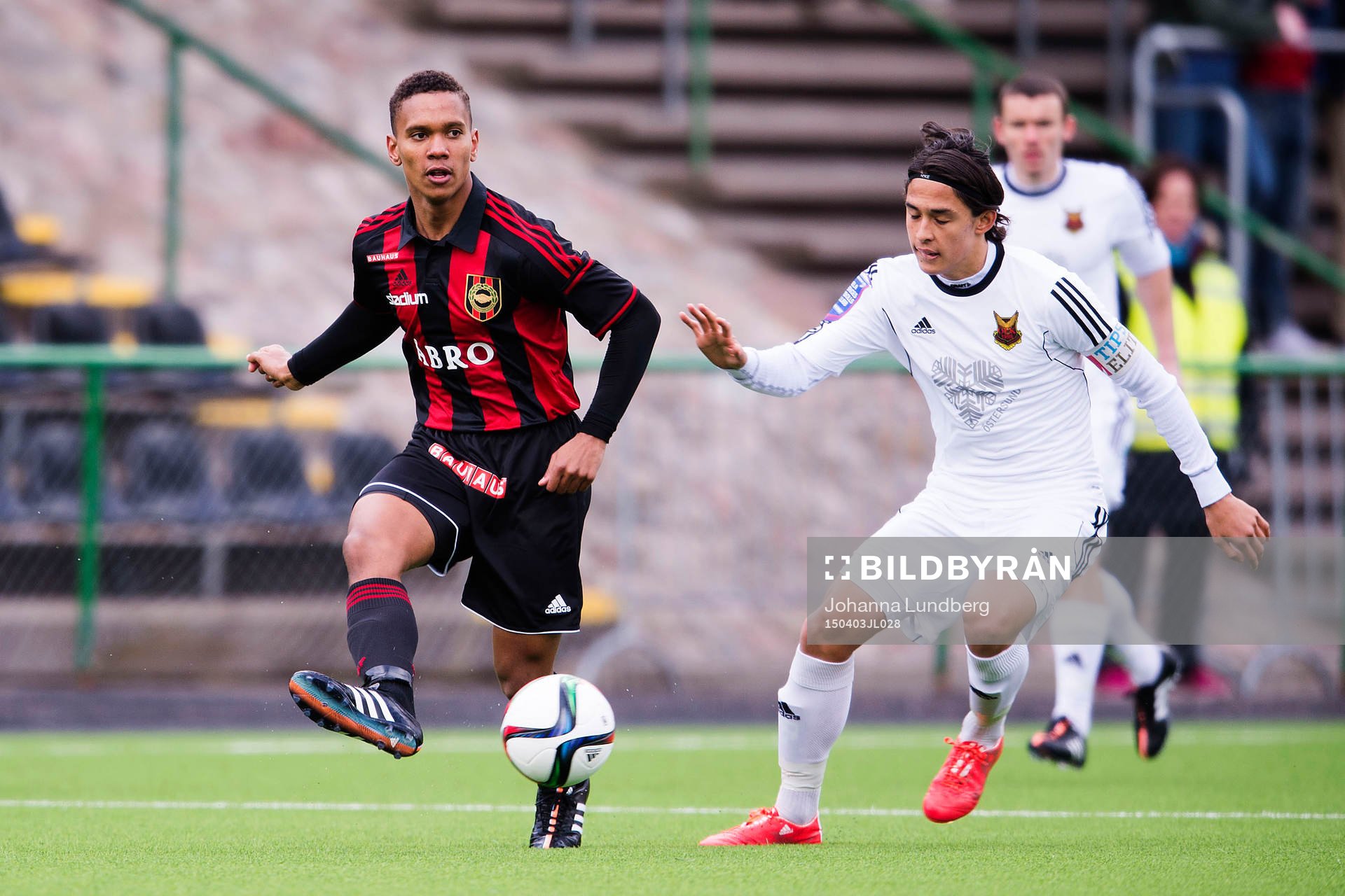Brommapojkarnas Seth Hellberg och Östersunds Sebastian