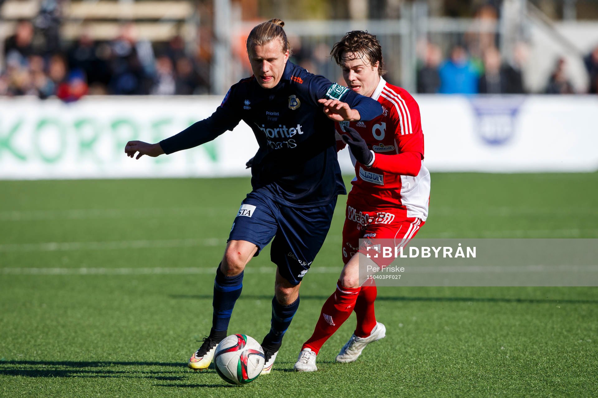 Utsiktens Jesper Westermark och Degerfors Erik Jernberg