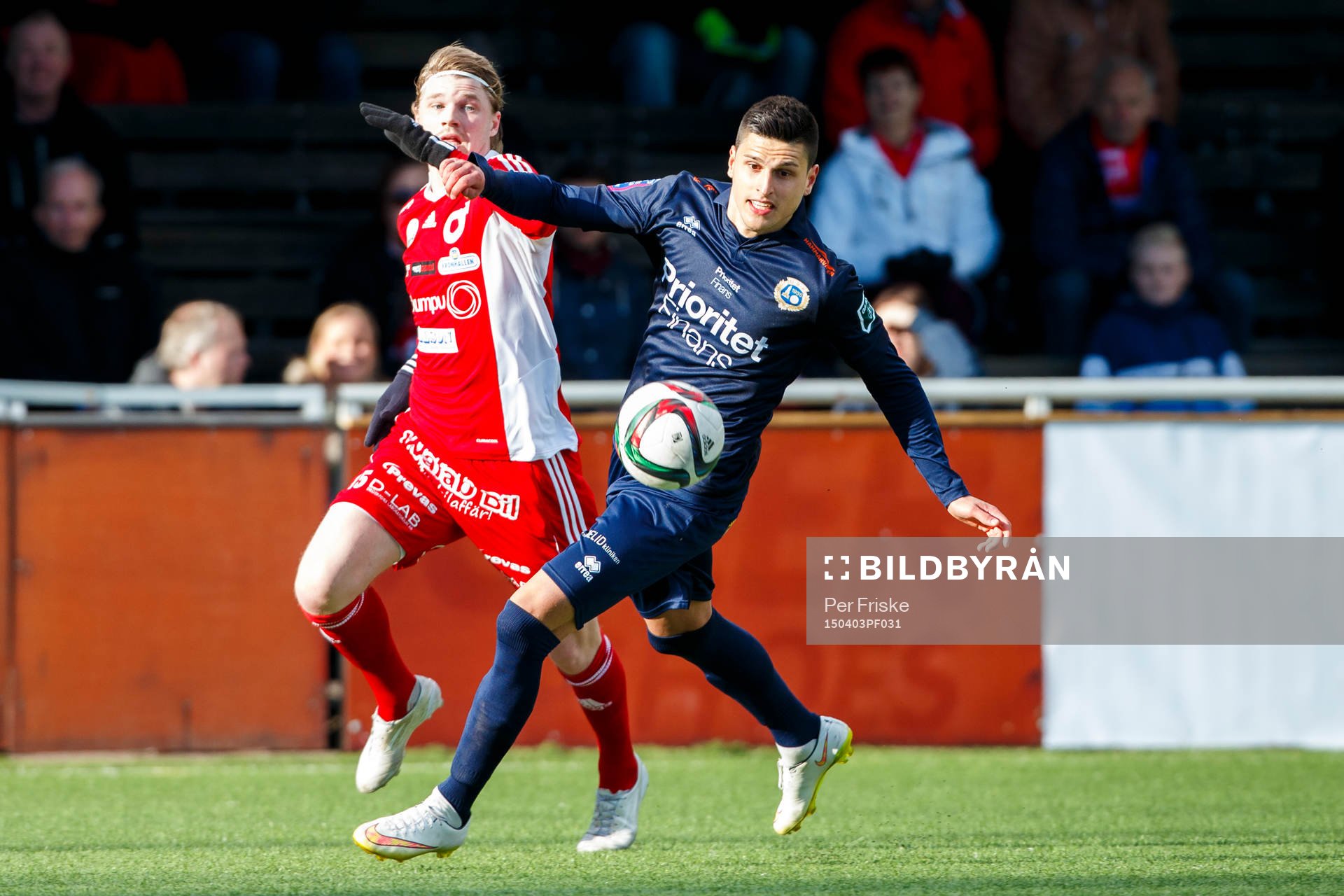 Degerfors Erik Nilsson och Utsiktens Luka Mijaljevic