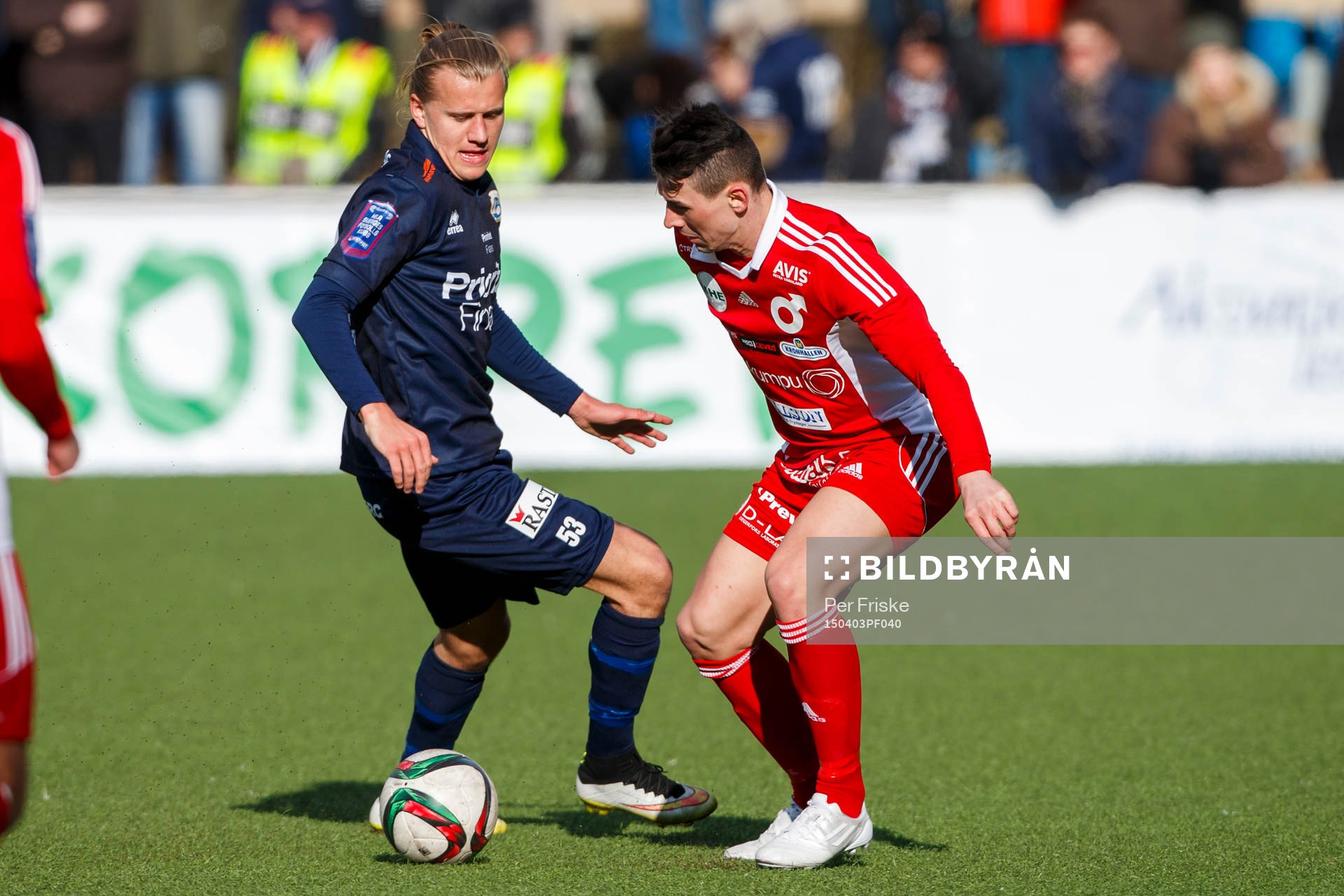 Utsiktens Jesper Westermark och Degerfors Fuad Hyseni