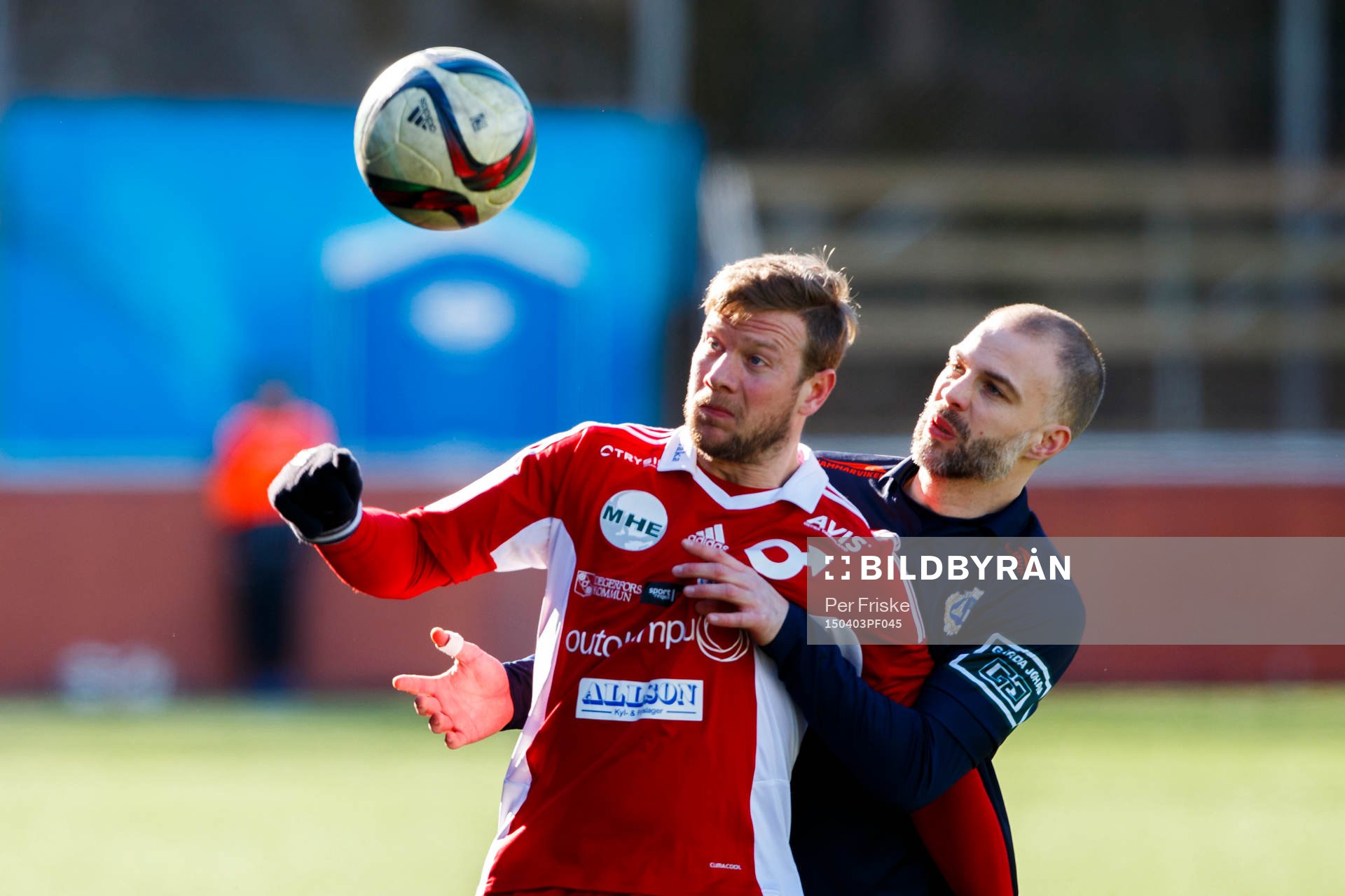 Degerfors Peter Samuelsson och Utsiktens Daniel Forsell