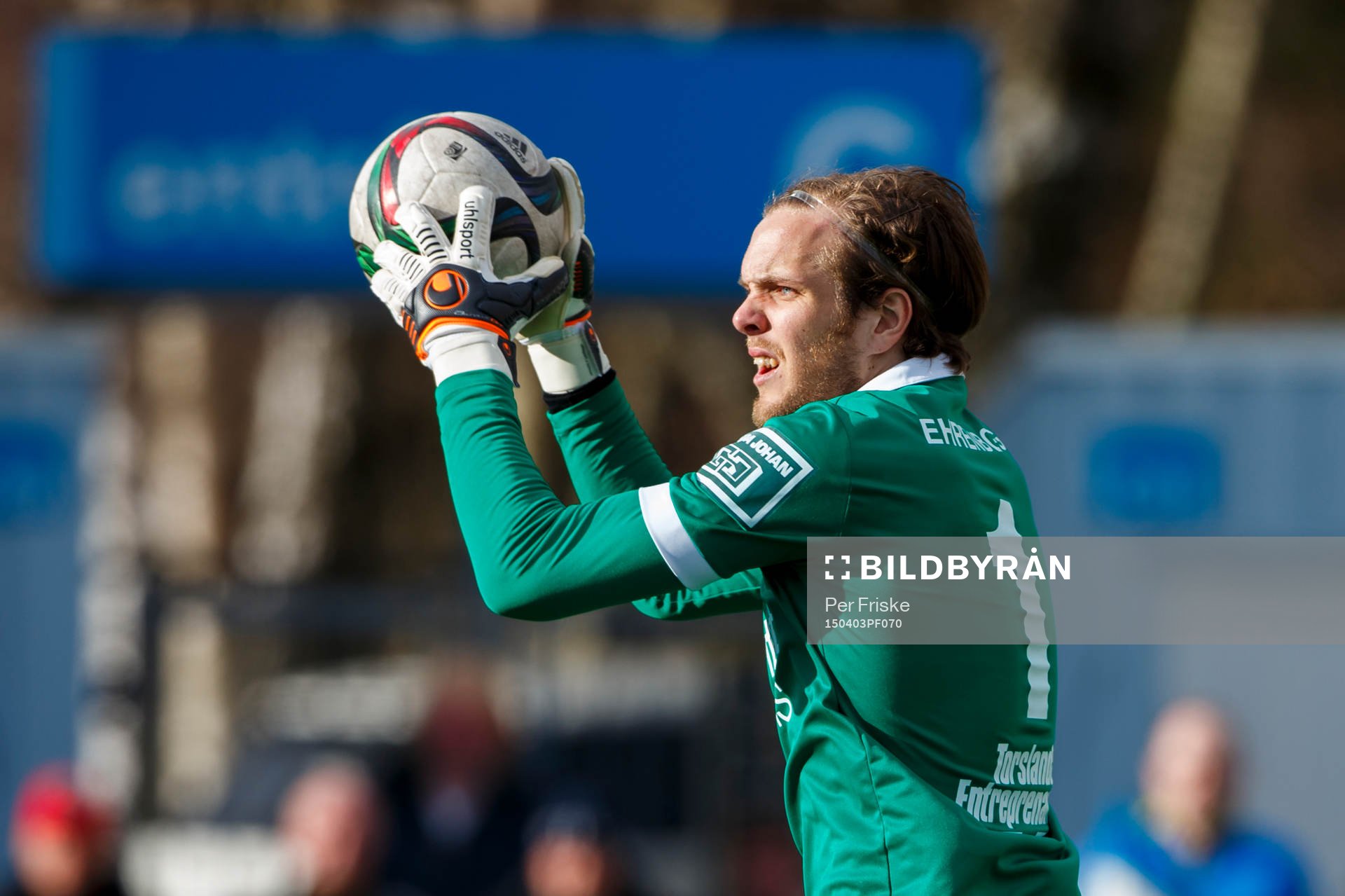 Utsiktens målvakt Axel Wibrån