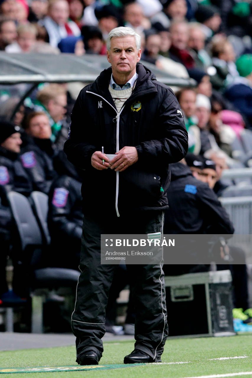 Hammarbys tränare Nanne Bergstrand