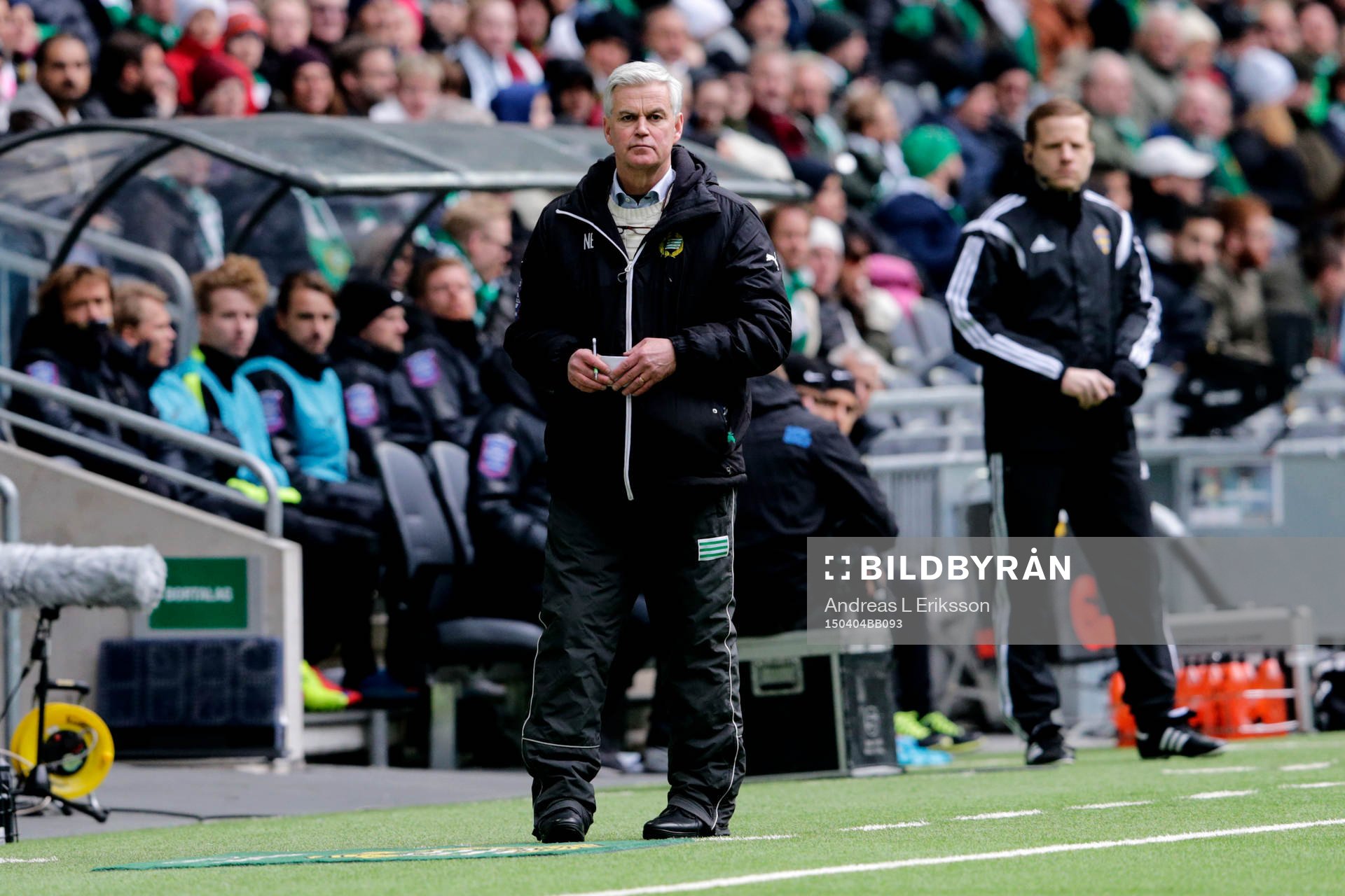 Hammarbys tränare Nanne Bergstrand