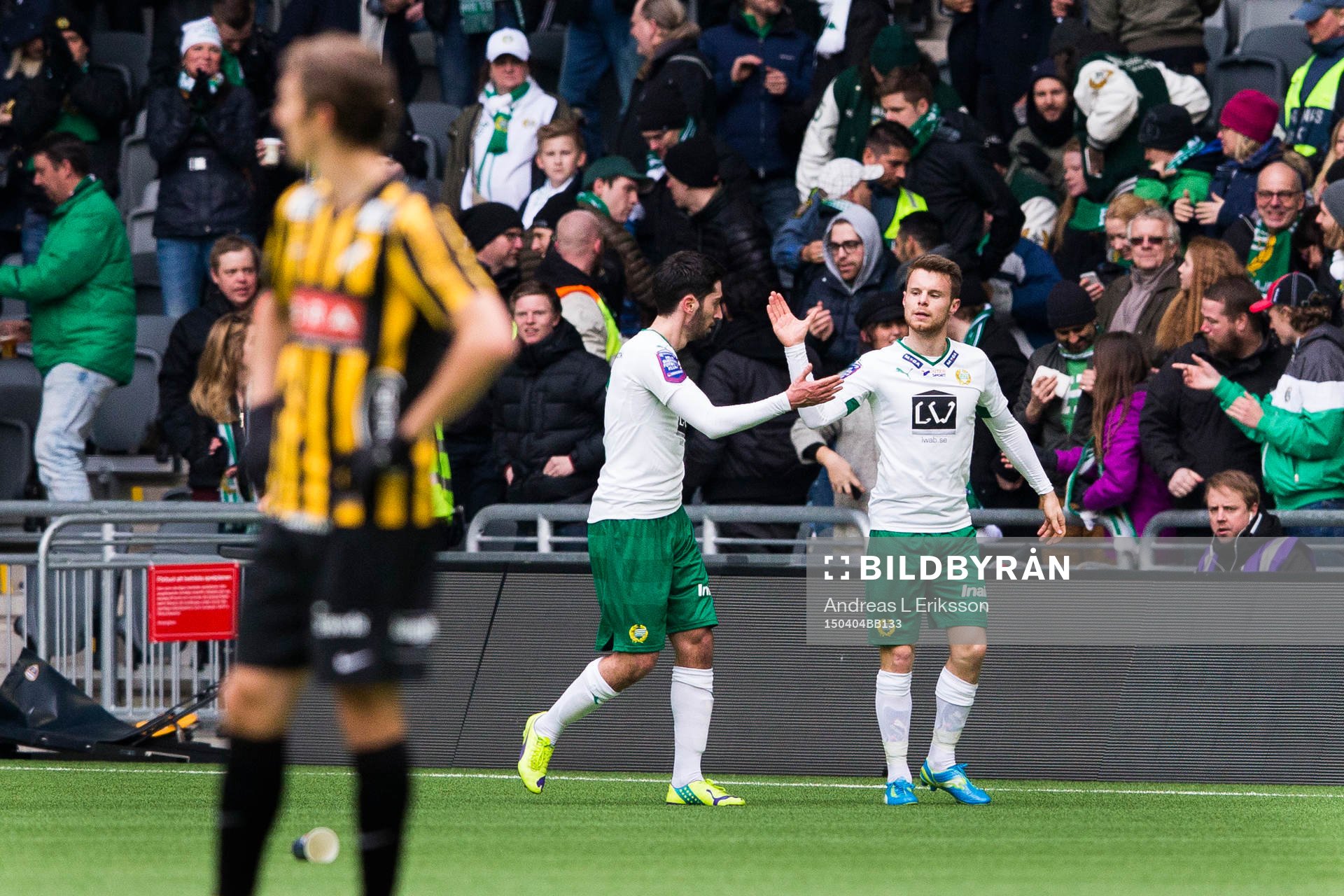 Hammarbys Måns Söderqvist gör 2-0 för Hammarby och