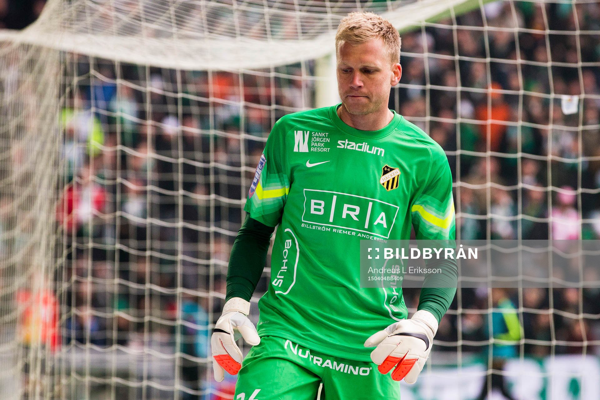 Häckens målvakt Peter Abrahamsson