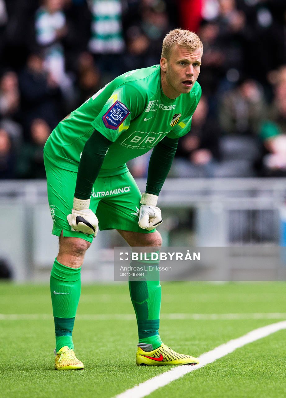 Häckens målvakt Peter Abrahamsson