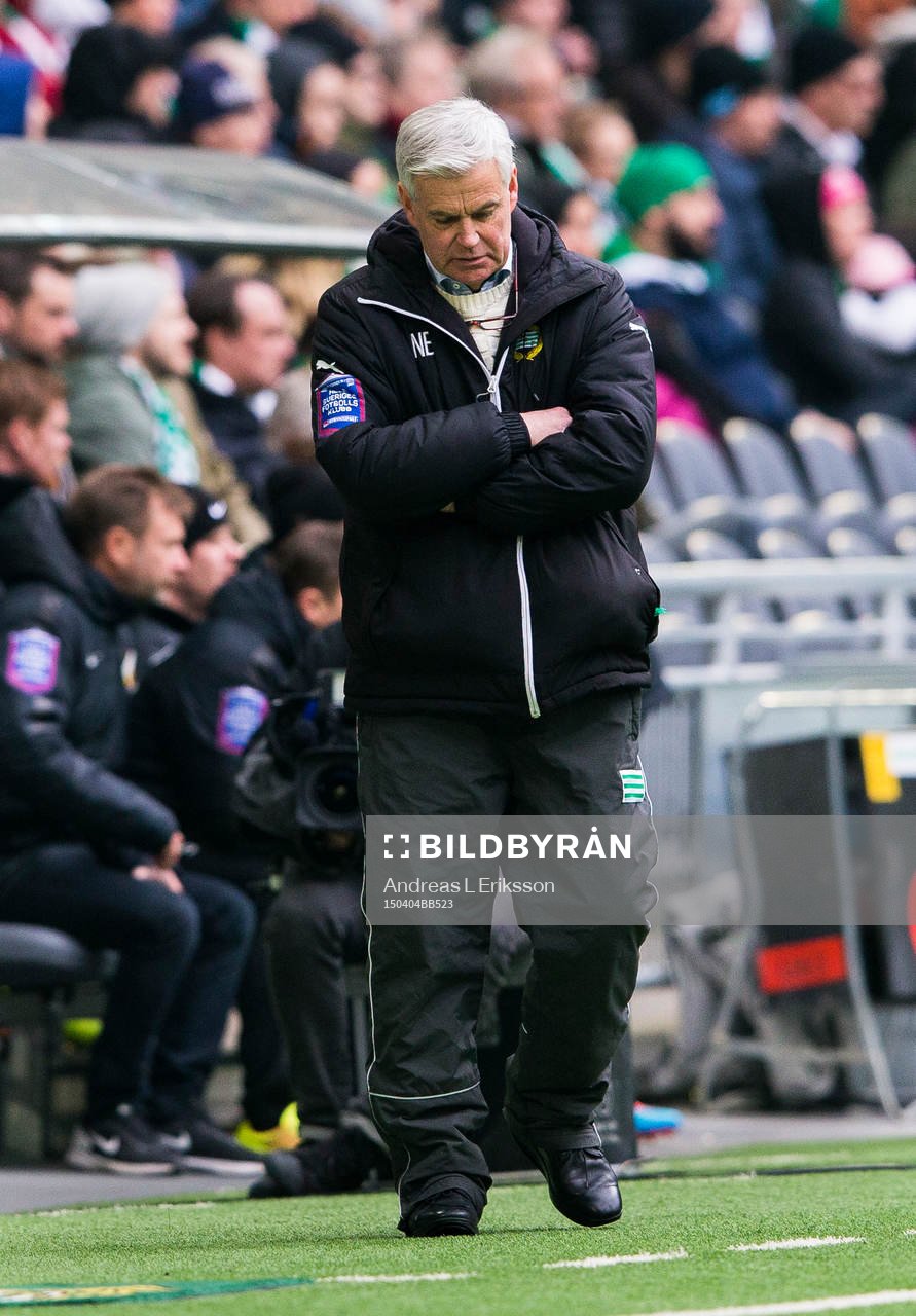 Hammarbys tränare Nanne Bergstrand