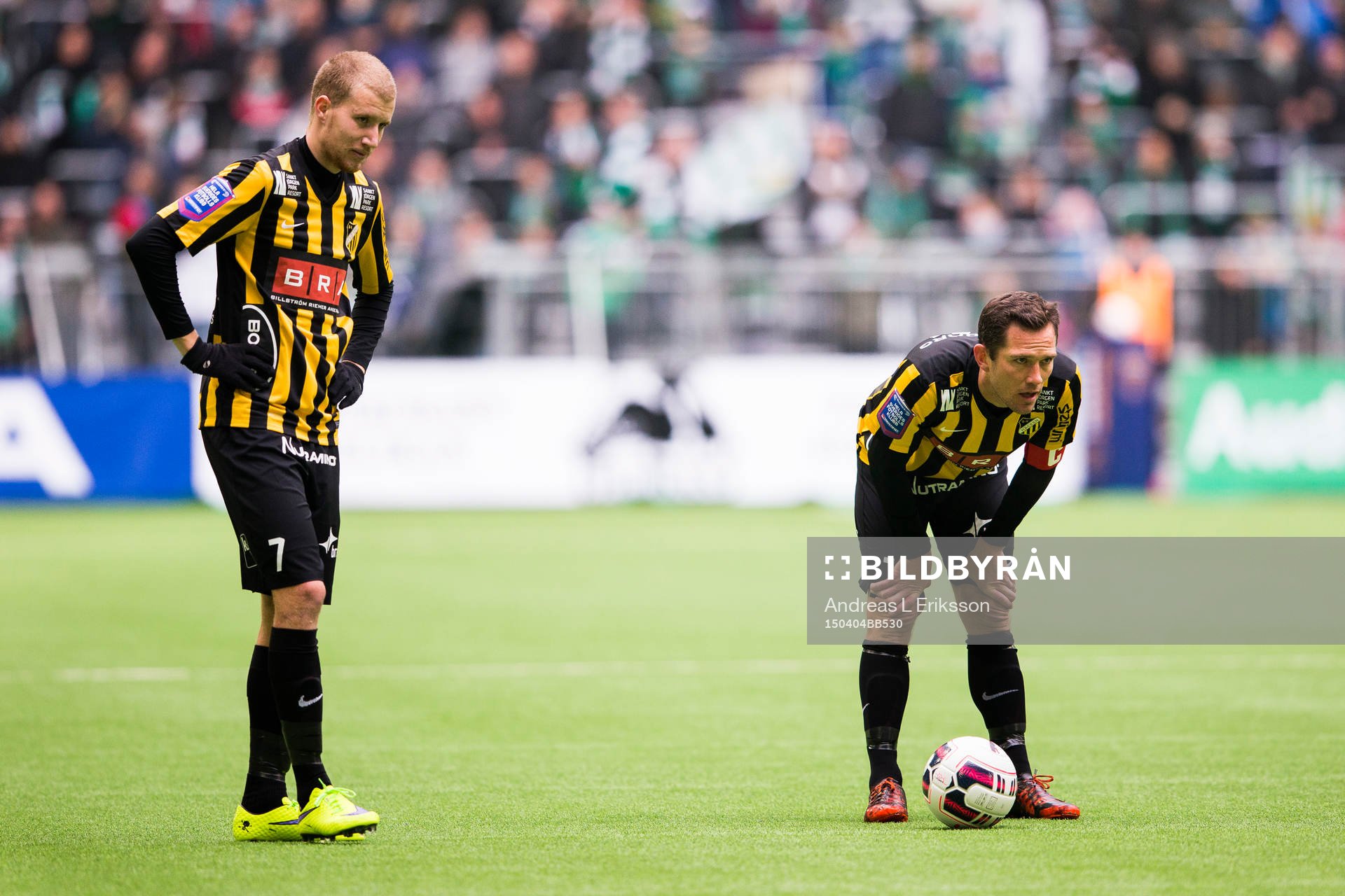 Häckens Simon Gustafson och Martin Ericsson