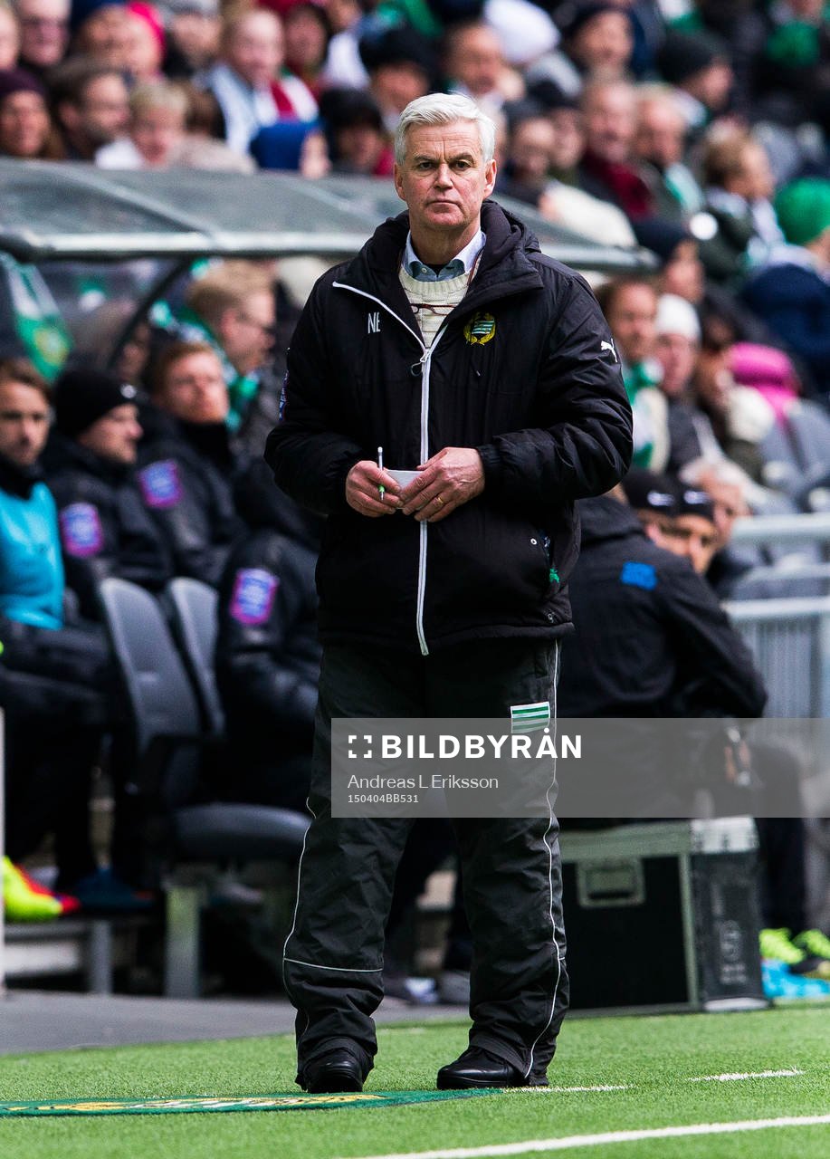 Hammarbys tränare Nanne Bergstrand