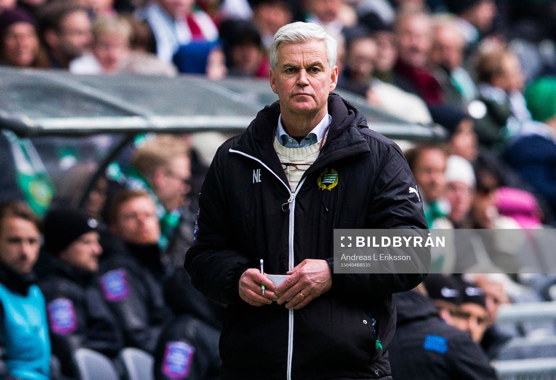 Hammarbys tränare Nanne Bergstrand