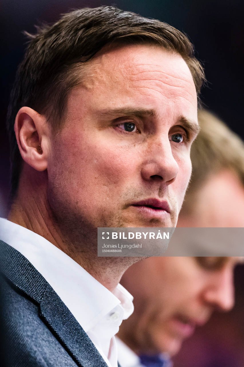 Frölundas tränare Roger Rönnberg