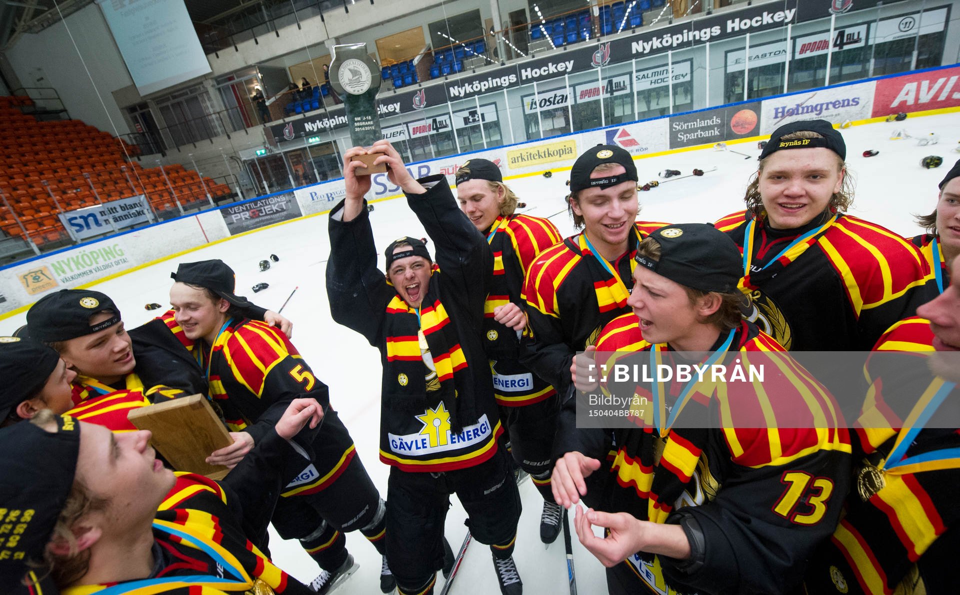 Brynäs firar SM guldet