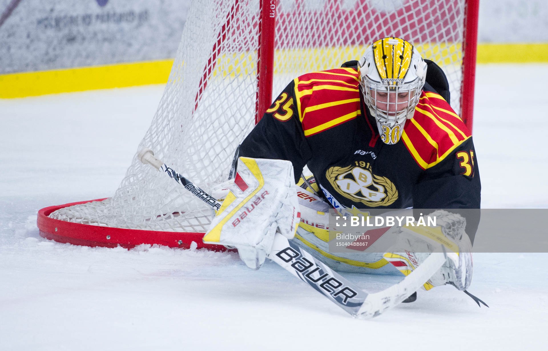 Brynäs målvakt Felix Sandström