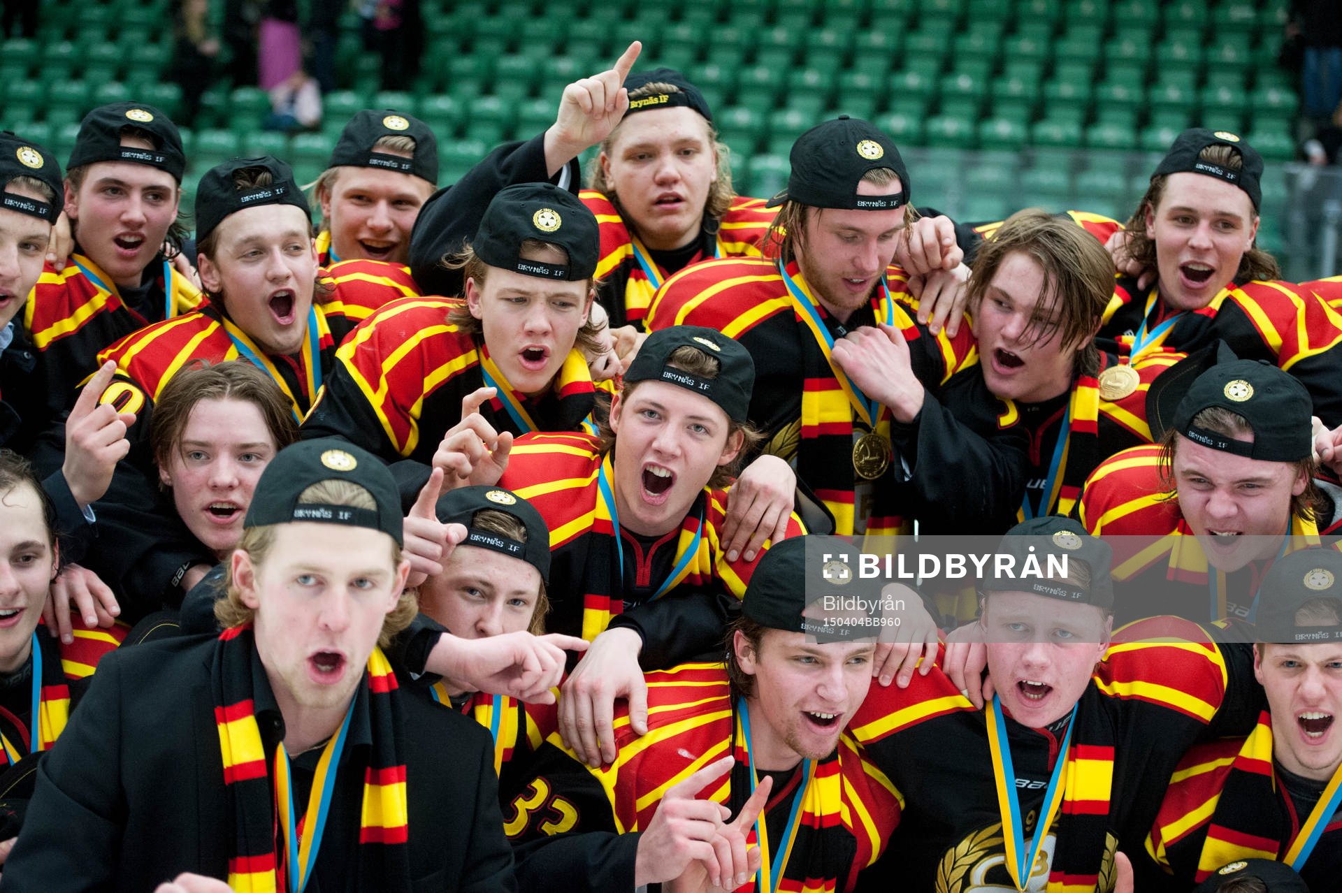 Brynäs SM guld jubel