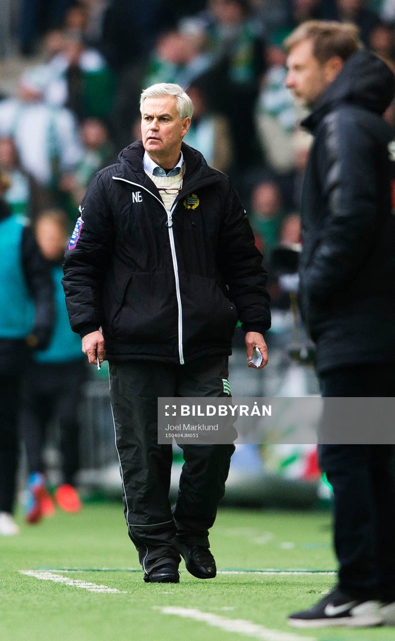 Hammarbys tränare Nanne Bergstrand