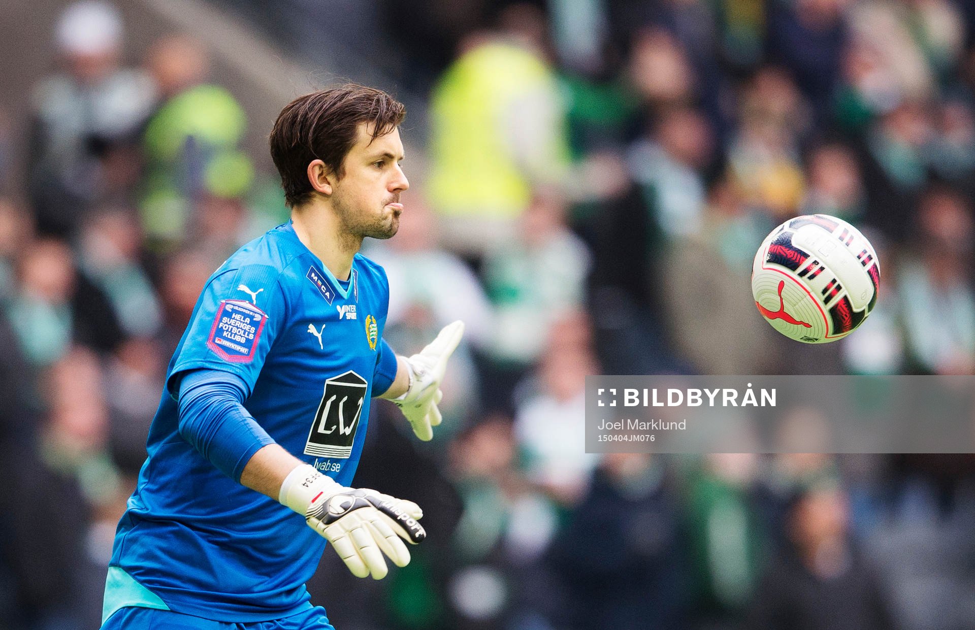 Hammarbys målvakt Johannes Hopf