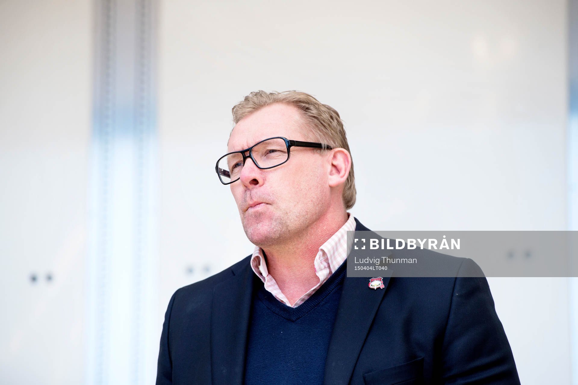 Malmö Redhawks sportchef Patrik Sylvegård när Malmö