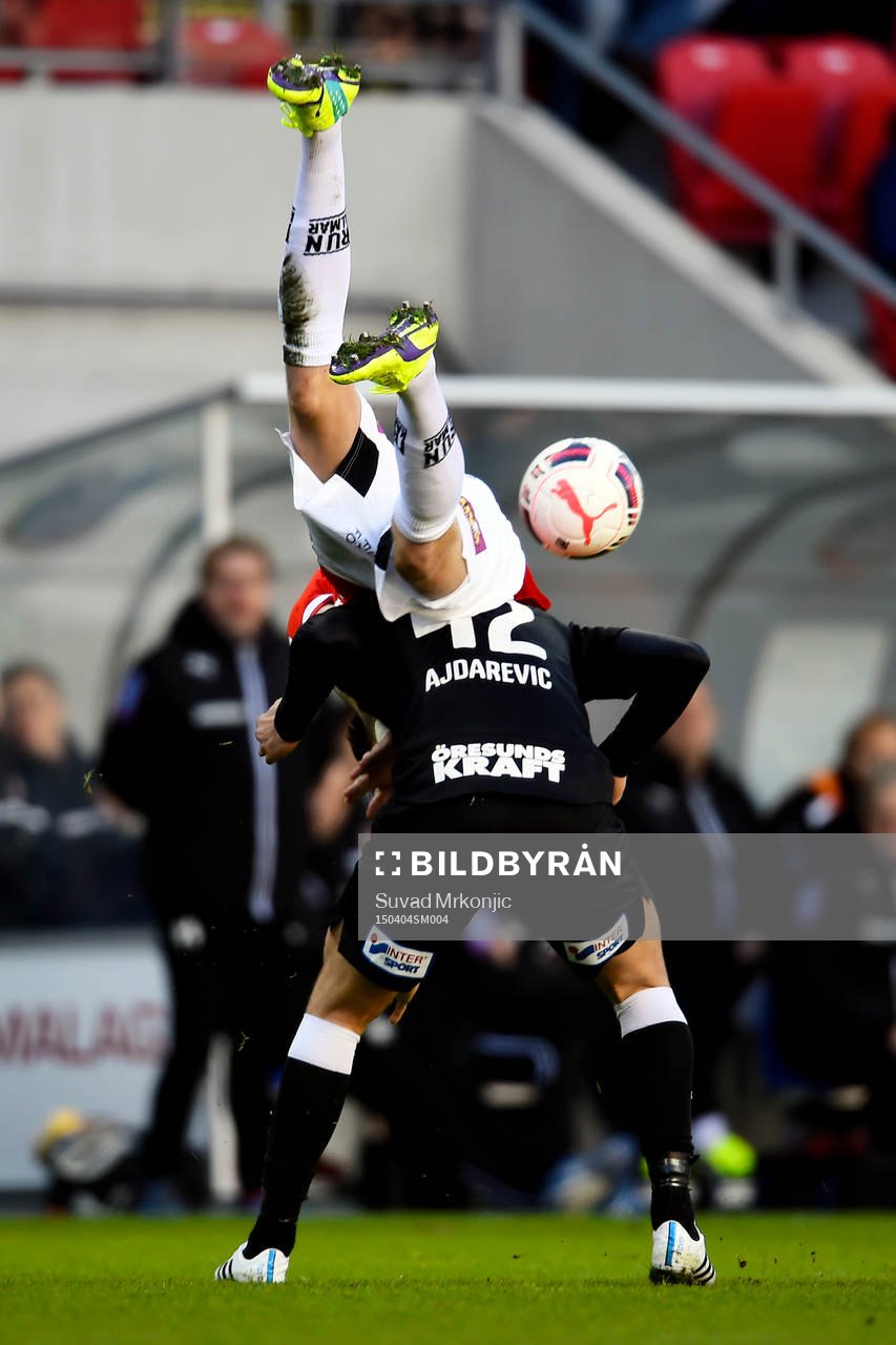 Kalmars Marcus Nilsson och Helsingborgs Astrit Ajdarevic
