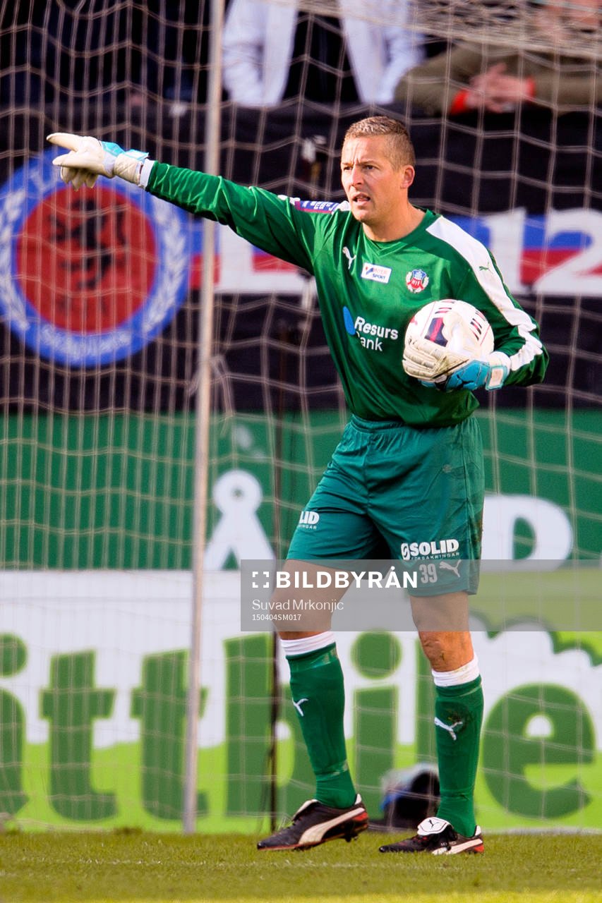 Helsingborgs målvakt Daniel Andersson