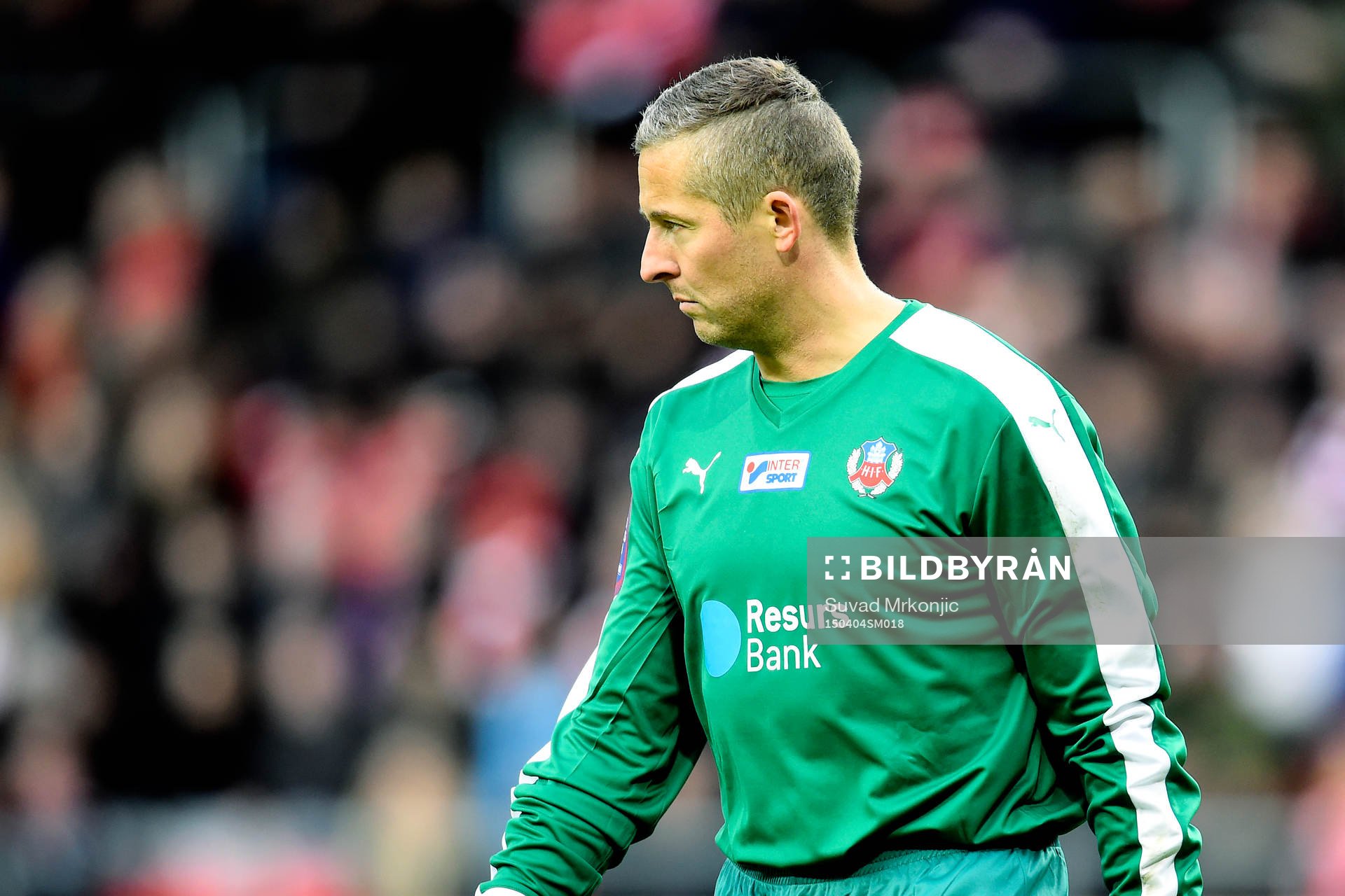 Helsingborgs målvakt Daniel Andersson