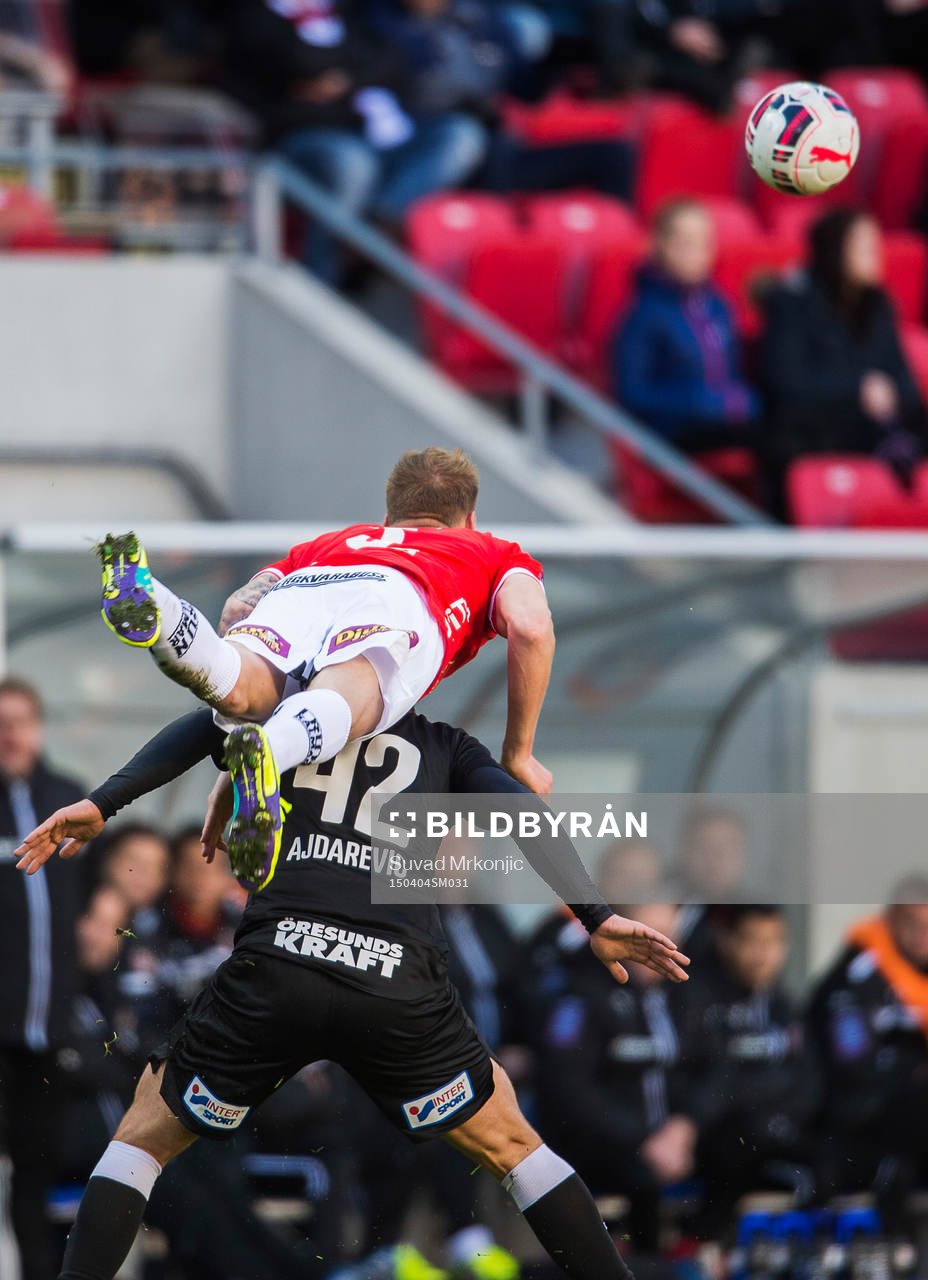 Kalmars Marcus Nilsson och Helsingborgs Astrit Ajdarevic
