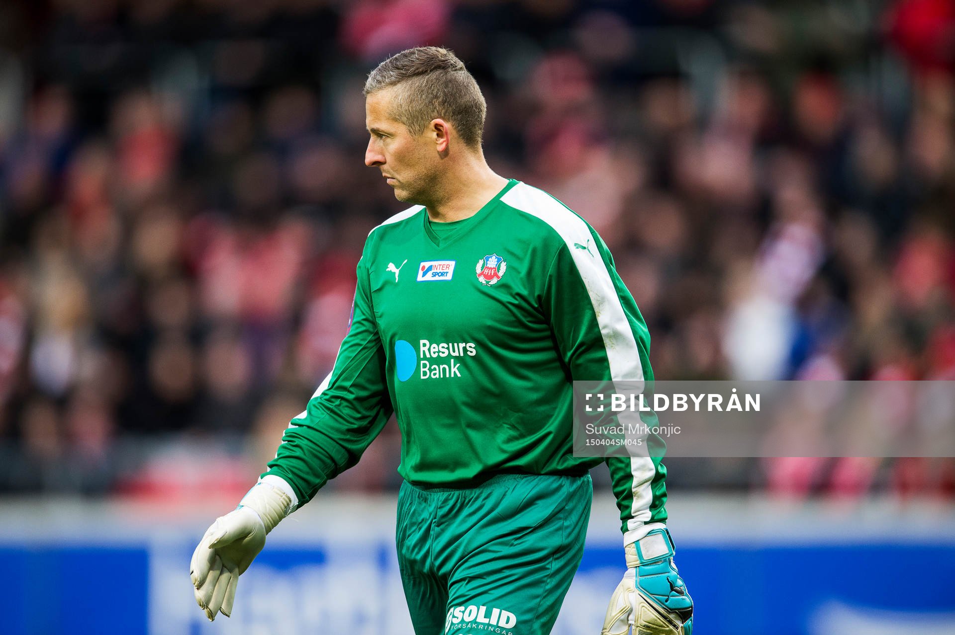Helsingborgs målvakt Daniel Andersson