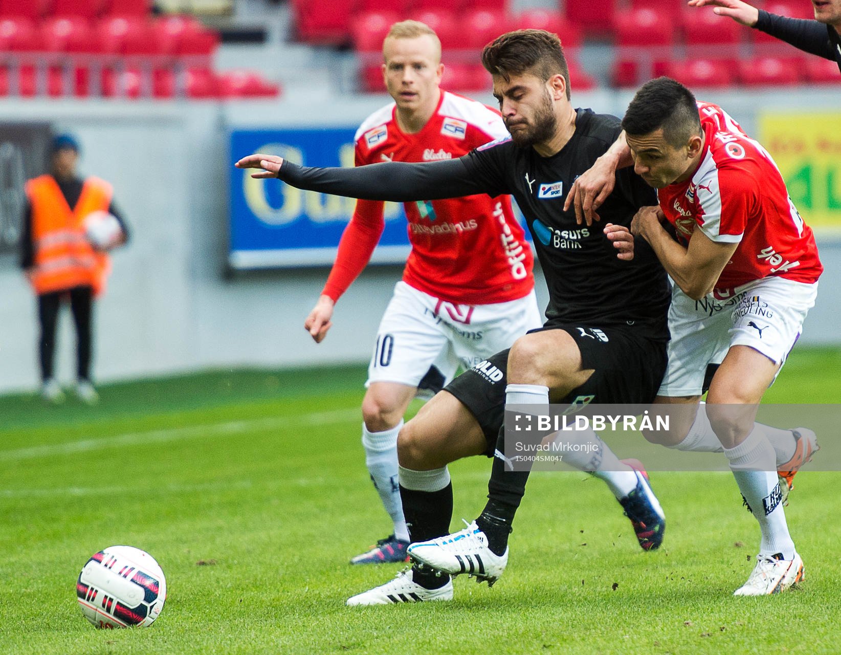 Helsingborgs Astrit Ajdarevic och Kalmars Emin Nouri
