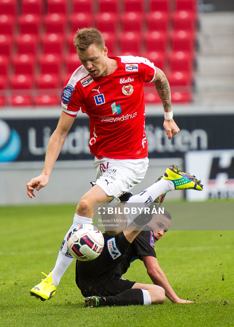 Kalmars Marcus Nilsson och Helsingborgs Anton Wede