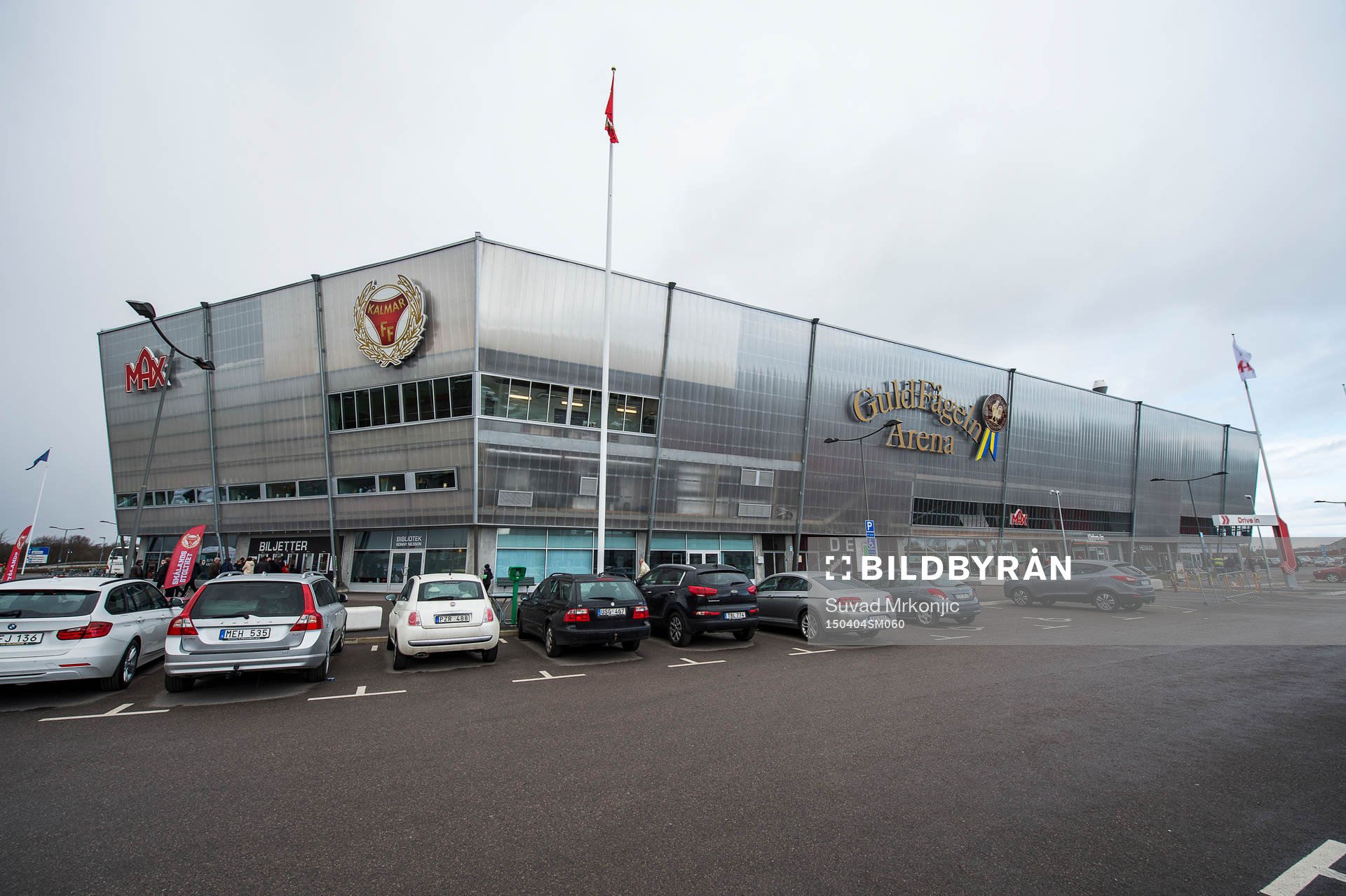 Exteriör på Guldfågels Arena